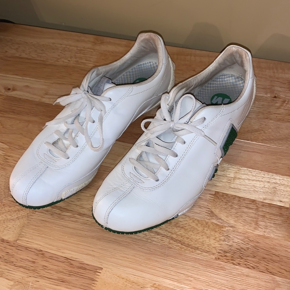 Merrell White and Green Men's Sneakers Size 9